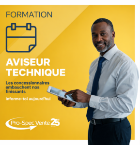 Formation pour devenir conseiller en vente automobile